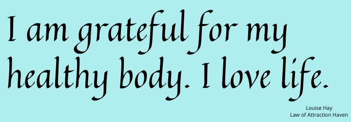 list of affirmations heal your body louise hay